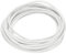 QUARKZMAN 5 Cable de Silicona Trenzado de Alta Temperatura Flexible de 5 Metros / 16.4 Pies y 1.5mm² -60 a 300 Grados Celsius, Color Blanco
