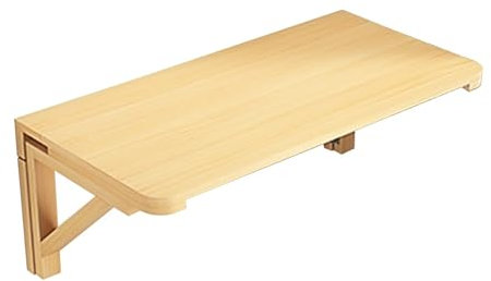 Klappbarer Wandtisch, Wandmontierter Schreibtisch, Klappbarer Wandtisch, Klappbare Werkbank, Home-Office/Waschküche/Hausbar/Küche/Esszimmer,80 * 40cm