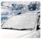 ZHYUAN 145 x 95 cm Couverture Pare-Brise Voiture,Universelle de Pare Soleils pour Voiture,Housse Pare Brise Voiture,Couverture Pare Brise Voiture,Pare Soleil,pour la Protection Solaire du Pare-Brise