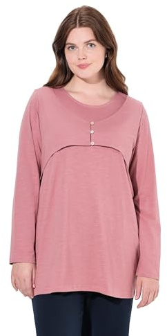 Ulla Popken Damen Langarmshirt