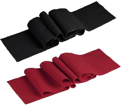 Klaviertastatur Staubschutzabdeckung, 2 Stück Staubschutz für Klaviertastatur Klavierabdeckung Anti-Dust Klavier Abdeckung Tuch für 88 Tasten Klavier Elektronische Tastatur Gegen Staub