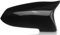 GwwEi6 Spiegelkappen Außenspiegel Für BMW F10 F11 2014-2016 F01 F06 F07,Auto Rückspiegelkappe Gehäuse Autozubehör Außenspiegel Ersatzteile,C-1 pcs Black-Left