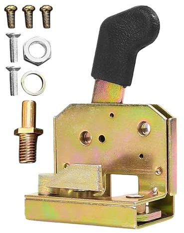 zwxqe Metall Traktor Türschloss Griff Türverriegelung Gabelstapler Sicherheit Türgriff Elektrisches Dreirad Türschloss Sicherheitsschloss für Traktoren, Gabelstapler und andere Fahrzeuge