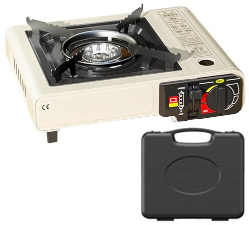 Kompakter Kocher - Grill & Kochplatte,Kompakter Windgeschützter Kocher für Camping, Angeln, Backpacking, Reisen & Outdoor-Aktivitäten