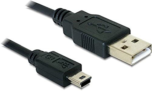 DeLock Kabel USB 2.0-A Stecker > Mini B 5-Pin Stecker 3 m