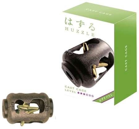 Cast Puzzle 52473785 - Denkspiel Käfig Level 3 aus Gießzink
