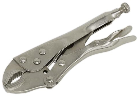 Sealey S0486 Locking Curved Jaw Pliers, 175mm