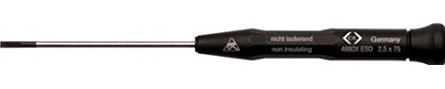 C.K T4880XES15 Xonic ESD Schraubendreher Schlitz, 1.5mm x 60mm