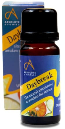 Absolute Aromas Daybreak Essential Oil Blend 10ml with 100% Pure Lemon, Orange, Tangerine & More Essential Oils