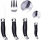 LAGUIOLE - Ménagère Laguiole 24 pcs sur plateau