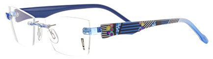 switch it Tauschbügel Wechselbügel Garnitur combi 2254 in der Farbe blau-schwarz-weiß, innen blau