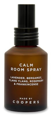 Made By Coopers - Calm Atmosphere Mist, Room & Linen Spray, Handcrafted with 5 Essential Oils, Relaxing, Therapeutic Freshener for Home & Sleep Aid, 30ml