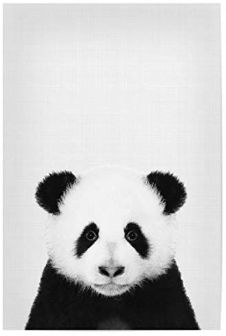 artboxONE Poster 30x20 cm Für Kinder Panda Portrait hochwertiger Design Kunstdruck - Bild Panda Portrait Tier