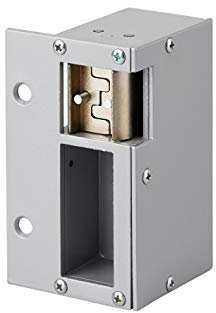 THIRARD - Gâche Électrique pour Serrure Horizontale en Applique - Réversible - 12 V - Compatible Extérieur - Corps Alliage - Double Empênage - Installation Facile - Gris