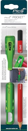 PICA 505/04 - Conjunto funda Pica POCKET + lápiz Pica Classic universal de 230 mm, 1 Stück (1er Pack)
