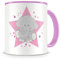 Samunshi® Tazza per bambini con elefante, tazza da caffè, tazza da tè e cacao, rosa