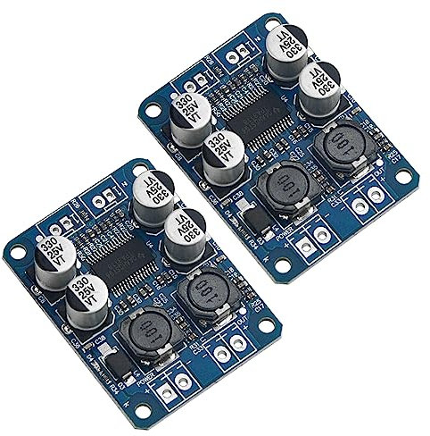 XLX 2PCS TPA3118 PBTL Single Channel Digital Audio Power Amplifier Board Module 1X60W DC 12V-24V Converter for Audio System DIY Speakers