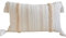 MOCOFO Herbst Kissenbezug 30 x 50 cm - Weiß/Grau Kissenhülle - Kissenbezüge Dekoration Fransen-Kissen für Home Garten Sofa Schlafzimmer