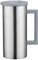 Pichet D'eau Cruche Carafe Théière, Avec Un Couvercle, Grande Capacité Acier Inoxydable Cadeau Pour Servir De L'eau, Des Jus De Fruits, Du Thé Glacé Et D'autres Boissons Froides, 1,8 L (Gris)