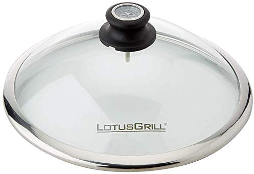 Lotusgrill Glashaube aus Sicherheitsglas für den Small Kompakten Lotusgrill (G280) - Speziell entwickelt für den small kompakten raucharmen Holzkohlegrill/Tischgrill G280 - Neu