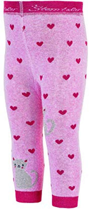 Sterntaler Baby M dchen Katze Leggings, Rosa Mel., 74 EU