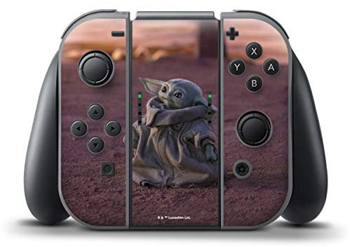 DeinDesign Skin kompatibel mit Nintendo Switch Controller Folie Sticker Star Wars The Child Baby Yoda