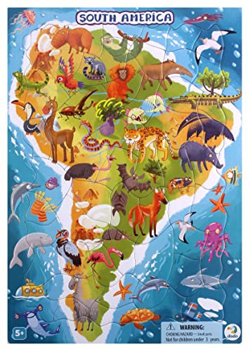 Dodo DOPR300178 Puzzle RAM-Bohrer 53 EL, Multicoloured