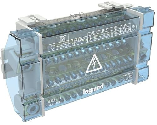 Legrand 400411 Modularverteiler 4-polig 160a 10 Module