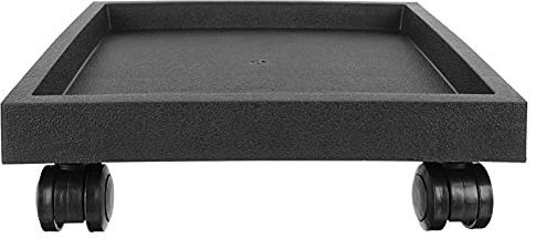 TOPBATHY Patinete de transporte Pflanzcaddy 1 paquete de paletas para plantas con ruedas para jardín, terraza, patio, cubierta, cocina, 29 x 29 cm