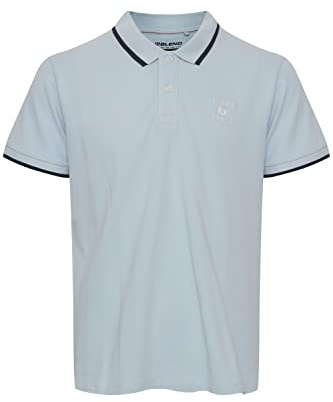 Blend BHPolo Herren Poloshirt Polohemd Shirt mit kurzen Ärmeln