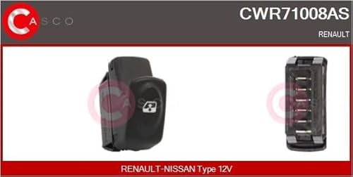 Casco CWR71008AS Schalter Glasheber Renault Group