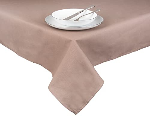 Excelsa Panama Tablecloth Grey