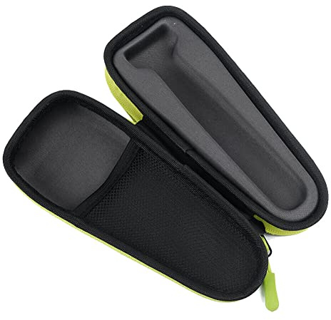 Uinfhyknd For QP2530/2520 Shaver Storage Bag Hard Case Portable Travel Carrying Case Cover for Single Blade