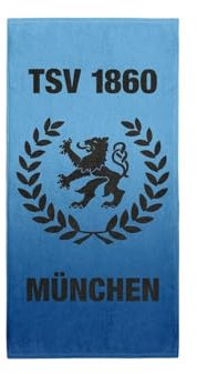 TSV 1860 München Veloursbadetuch Handtuch Duschtuch Strandtuch ** Victory **