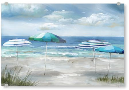 artboxONE Acrylglasbild 30x20 cm Reise/Strand und Meer Oceanside Bild hinter Acrylglas - Bild Strand kste Meer