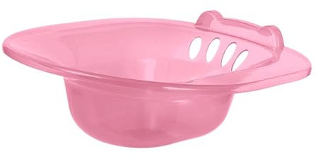 Sitz Bath Hip Bath Bowl Steam Seat Sitz Basin for Restroom Postpartum Hemorrhoids, Pink