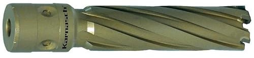 HM bestückter Kernbohrer für Stähle bis 40 Rockwell, Fein Quick-In Schaft 18mm, Nutzlänge 80mm, Hard-Line80, Ø d=14mm