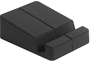 YiQinzcxg Debout Amovible Smartphone Bureau Tablette Téléphone Portable Téléphone Dock Pour Maison Tablette Support Dock Blanc Noir