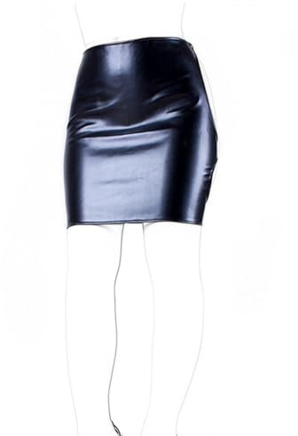 Sexy Rock Damen für Sex Latex Kleid Fetisch Leder & Latex für Damen mit offener Hüfte BDSM Outfit für Frauen Fetisch Kleidung Wetlook Pole Dance Outfit für die Frau