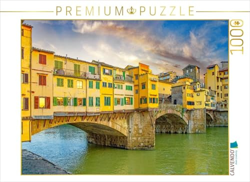 CALVENDO Puzzle Ponte Vecchio | 1000 Teile Lege-Größe 64 x 48 cm Foto-Puzzle für glückliche Stunden