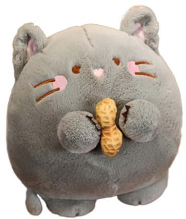 Toddmomy Adorable Plush Mouse Doll Grey Soft Stuffed Animal for Home Decoration Festival Gift Party Accent for Sofa Desk Bookshelf and Living Room