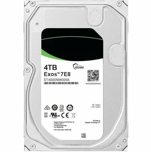 MVSBKWWVA For disco rigido NAS SATA3 EXOS da 3,5 da 16TB 14TB 10TB 8TB 6TB 4TB 2TB 6GB/s 7200RPM(4TB ST4000NM000A)
