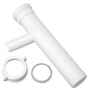 Master Plumber 495-762 MP Dish Tailpiece, 1-1/2-Inch X 8-Inch