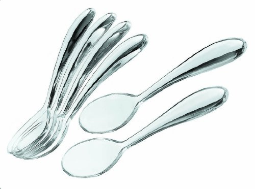 guzzini 21730068 set 6 cucchiaini blu