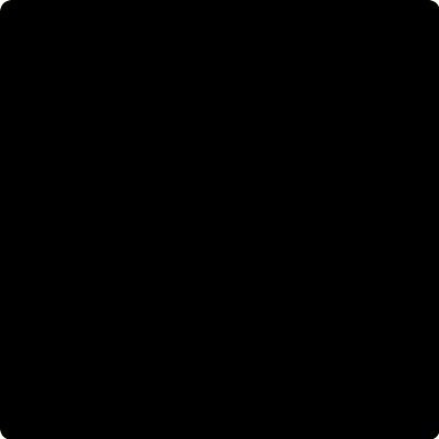 Square Black Glass Worktop Saver - 40 x 40cm