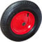 Sackkarren Schubkarren Rad Luftrad Ersatzrad 4.80/4.00-8 (Rad 400 mm/Achsloch 12 mm)