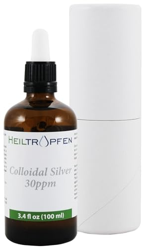Kolloidales Silber 30 ppm 3,4 Fl Oz - 100 ml | Heiltropfen®