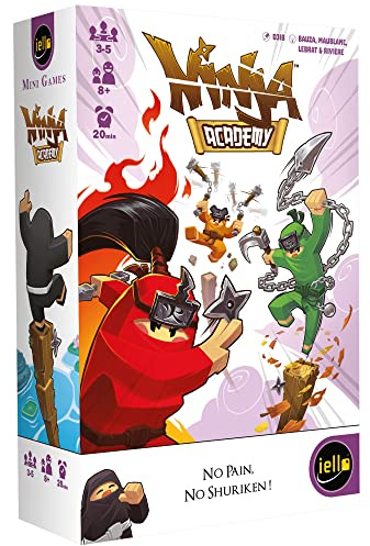 Iello | Ninja Academy | Card Game | Ages 8+ | 3-5 Players | 20 Minutes Playing Time