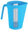 Verre doseur 2 litres Bleu