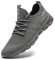 Damyuan Scarpe da Running Corsa Uomo Ginnastica Camminata Casual Jogging Trekking Tennis TRAI Mesh Basket Sport Outdoor Fitness Sportive Palestra Platform Sneakers Grigio Scuro 43 EU
